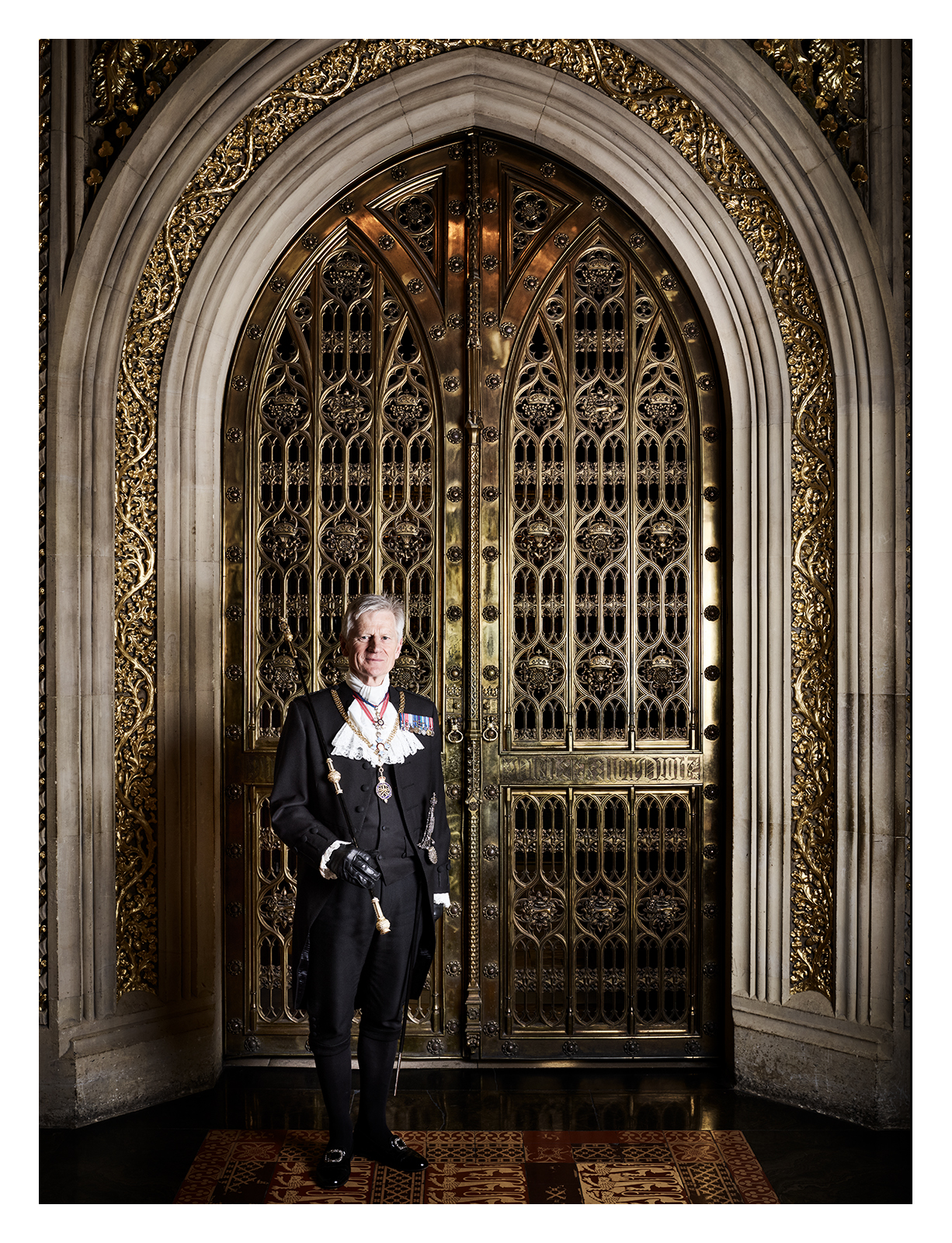 David Leakey, Gentleman Usher of the Black Rod.