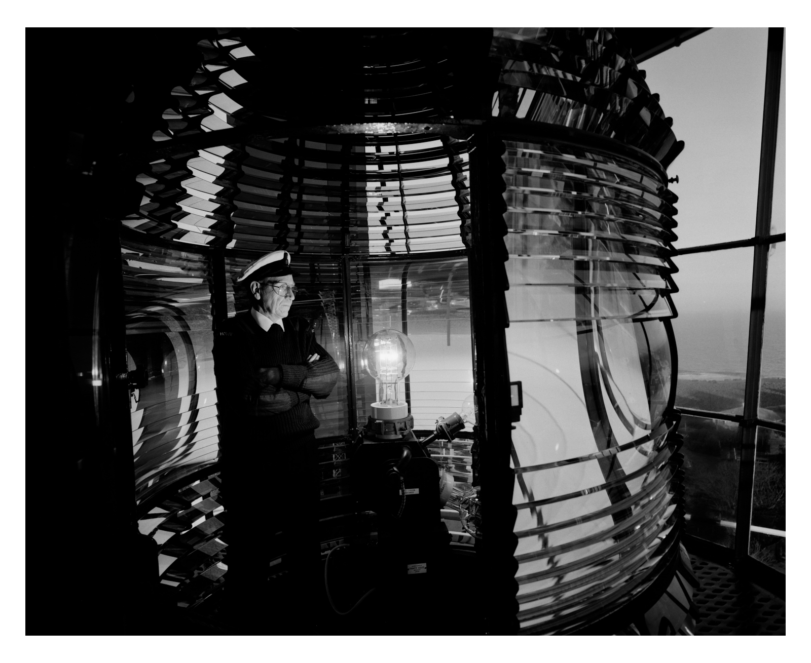 The Last Lighthouse Keeper in Britain.