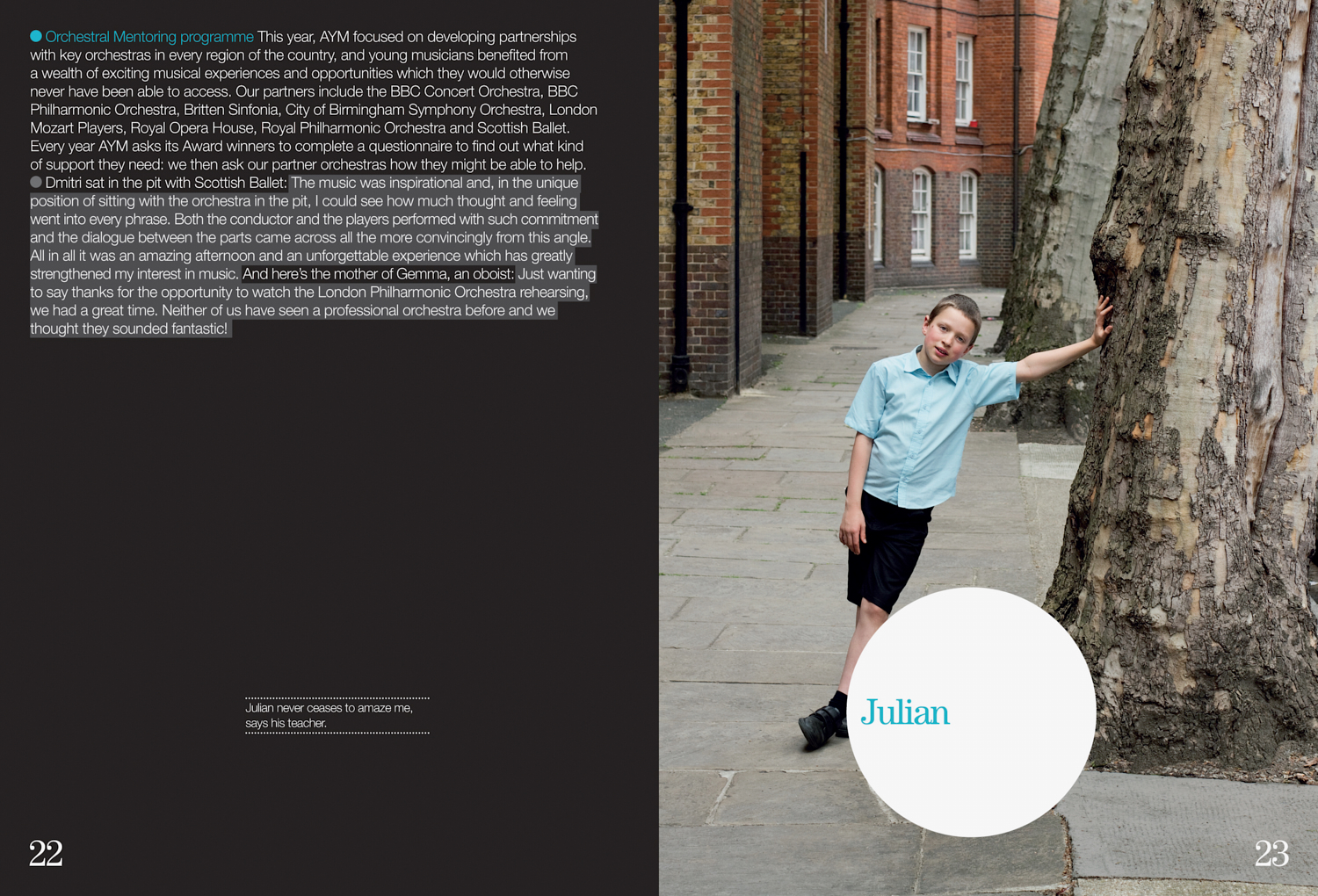 Awards for Young Musicians