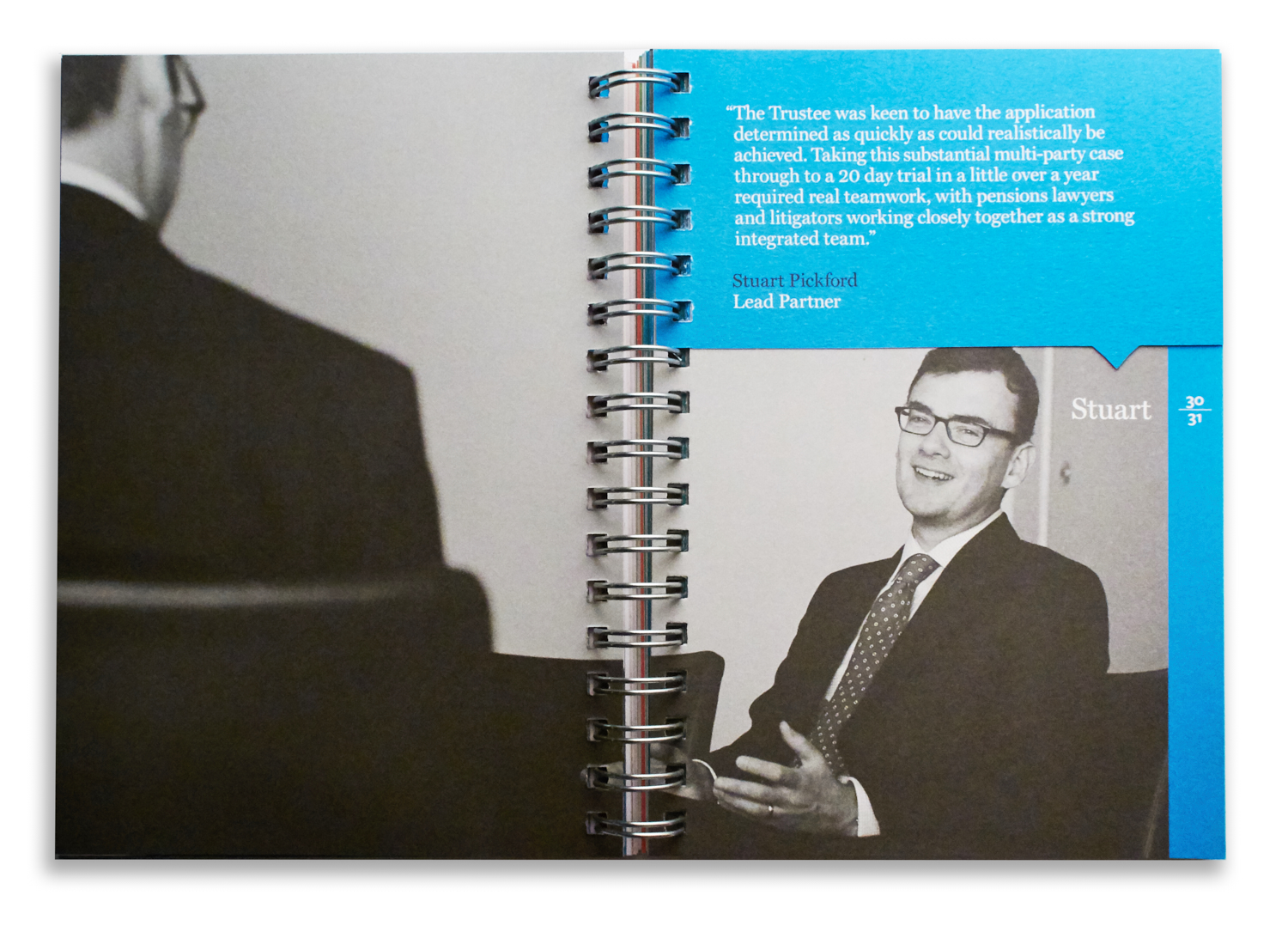 Brochure for Mayer Brown