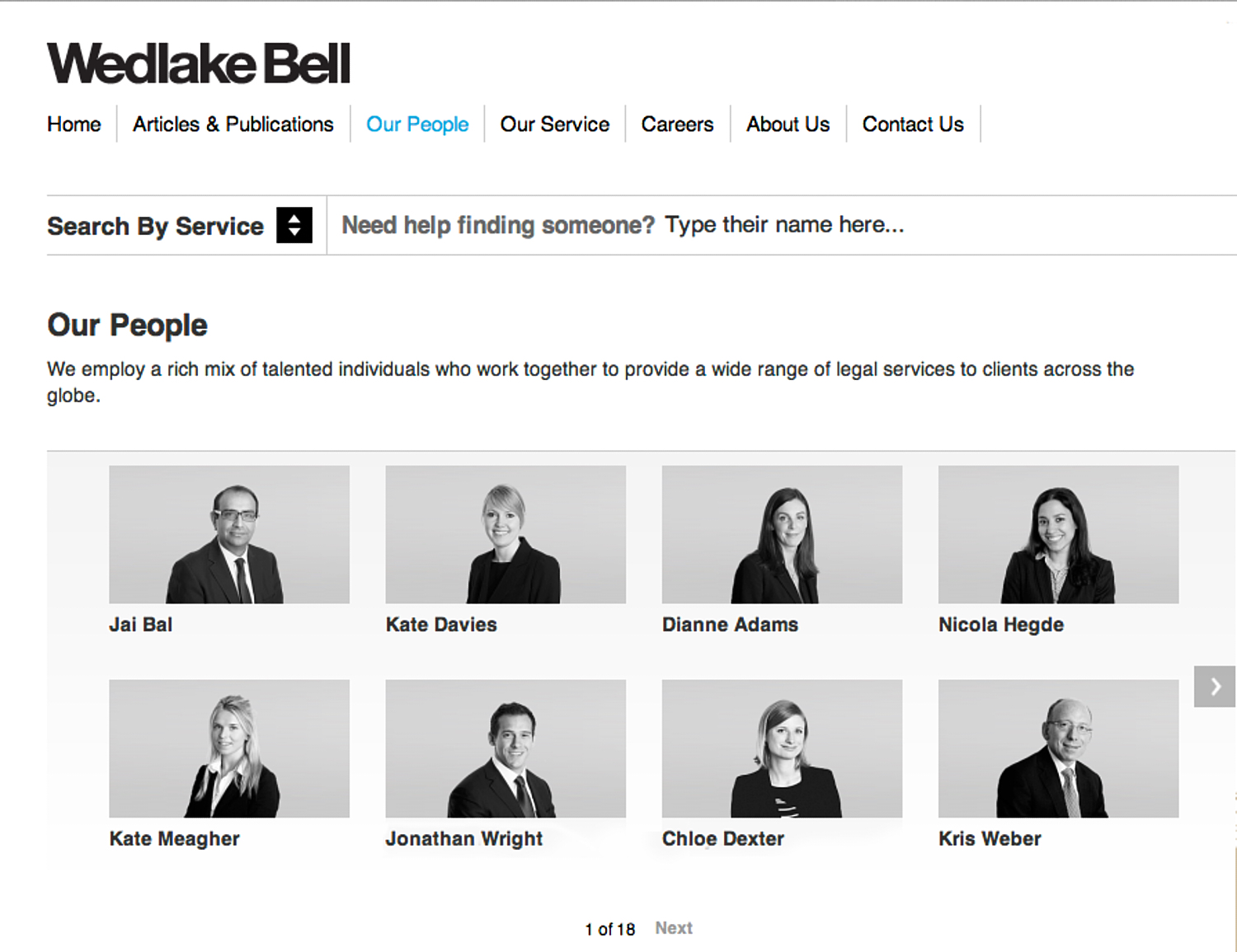 Portraits for Wedlake Bell