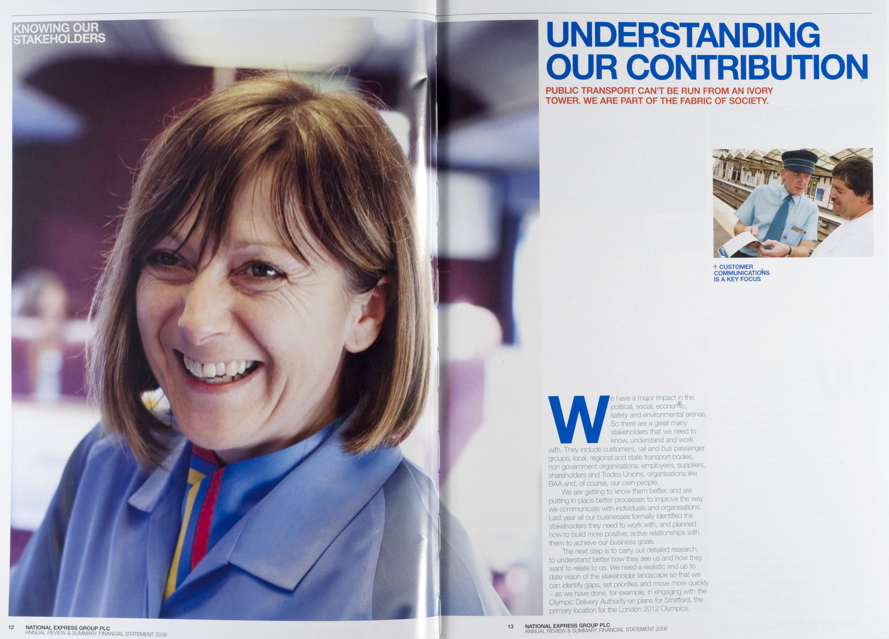 Annual Report for National Express