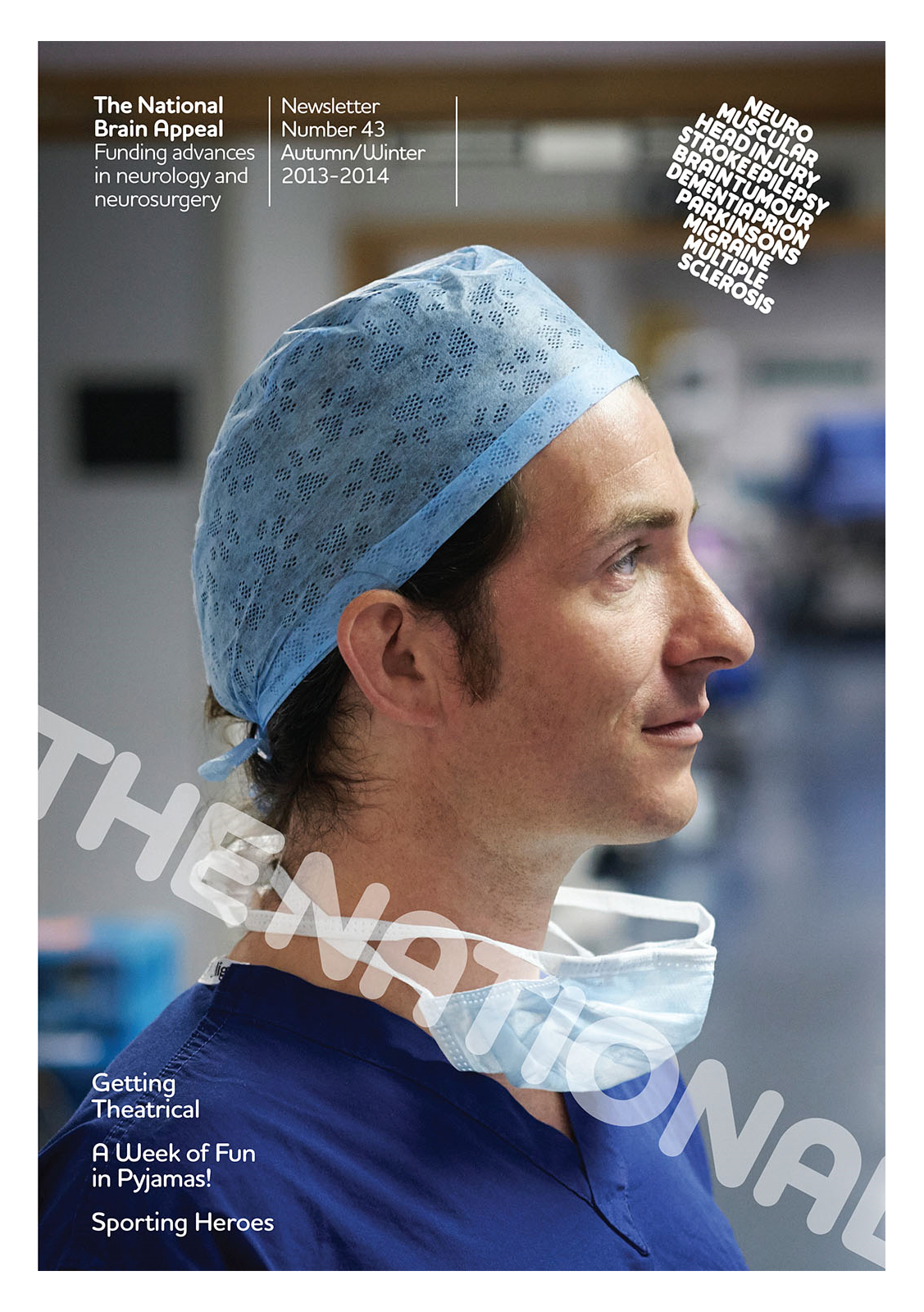 Advertising for National Brain Appeal