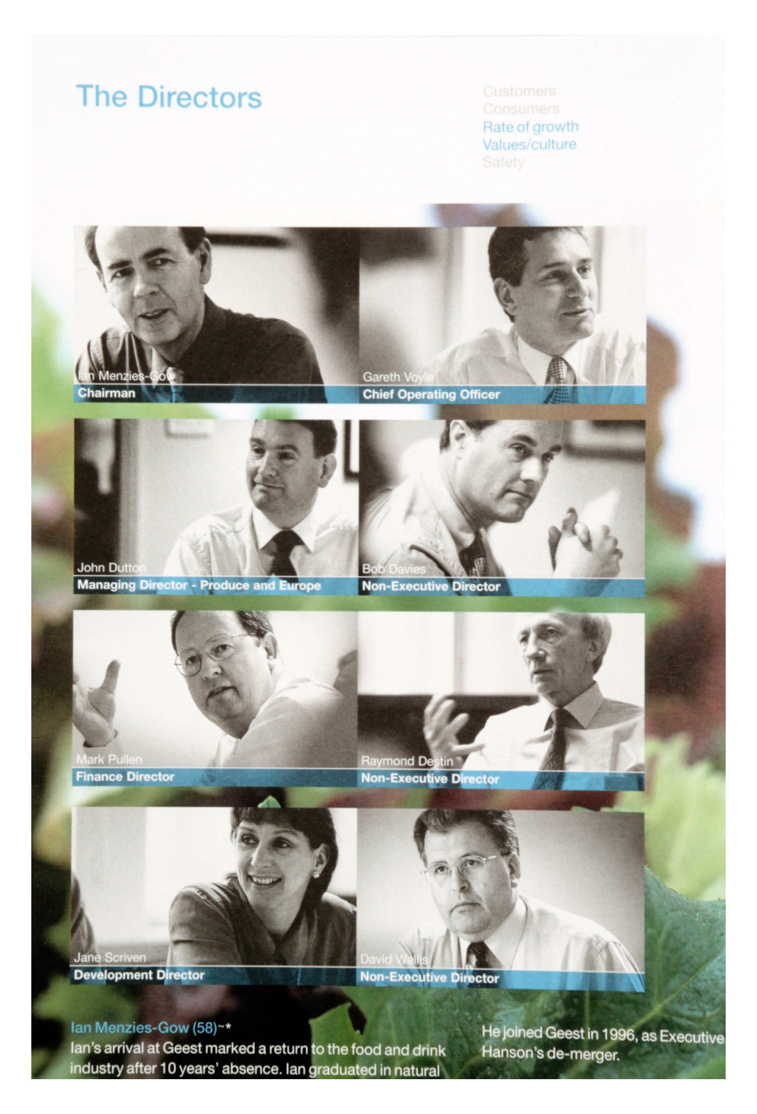 Annual Report for Geest