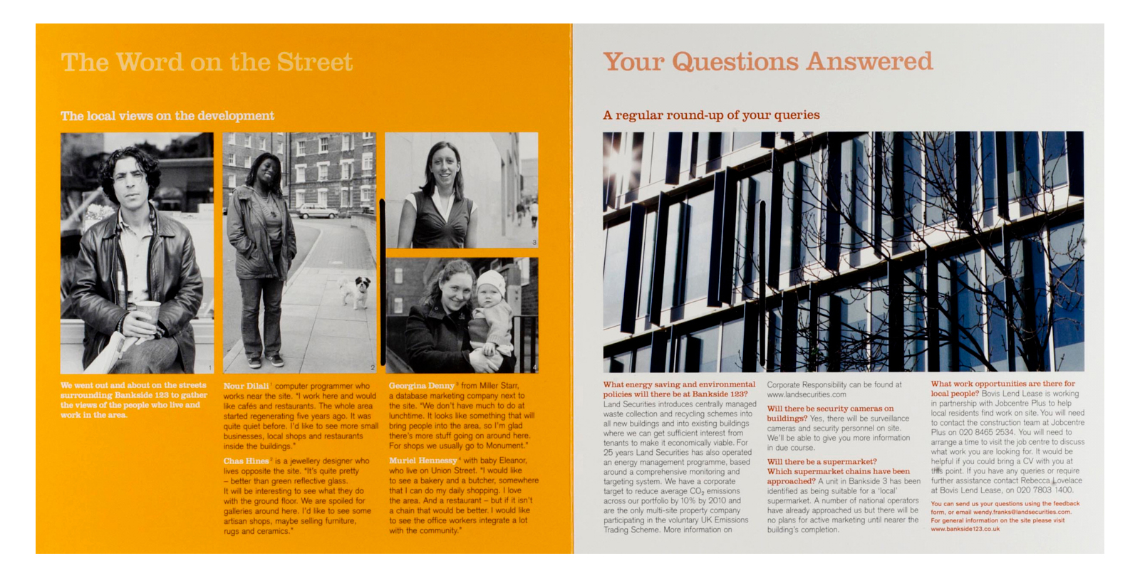 Newsletters for Land Securites